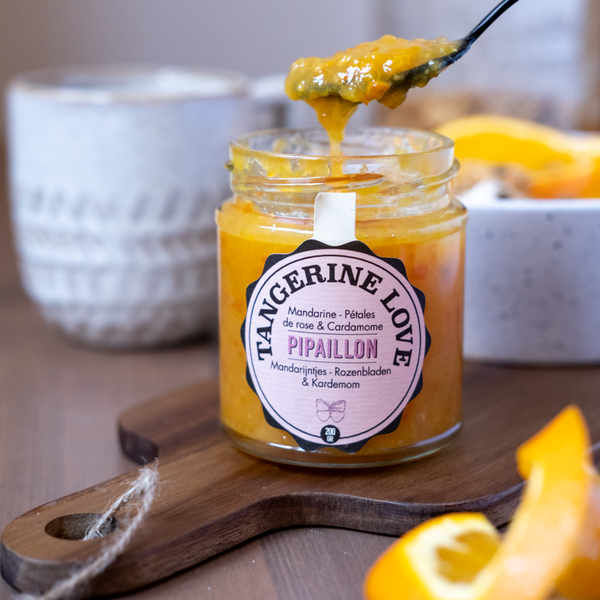 Mandarijn, Kardemom & Rozenblaadjes Jam (Tangerine Love)