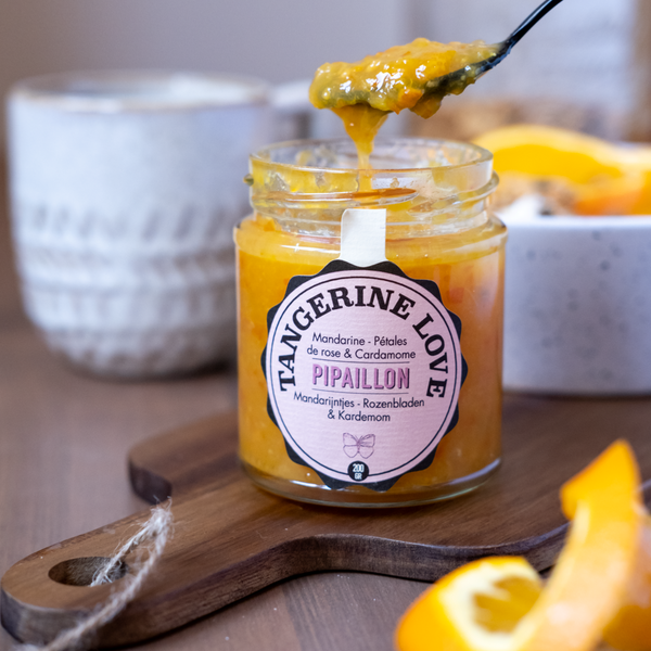 Confiture de Clémentines, Pétales de Rose & Cardamome (Tangerine Love)